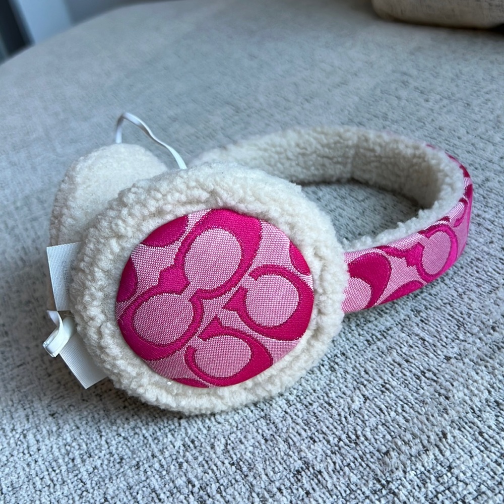 Coach earmuffs / headphones